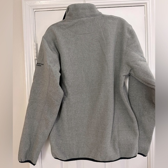 NWT Dewalt Gray Quarter Zip Mid-Layer Fleece Pullover Men’s Size Medium - Picture 5 of 5